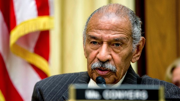 Former Representative John Conyers.