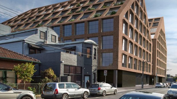 An artist's impression of Seek's proposed new Melbourne headquarters
