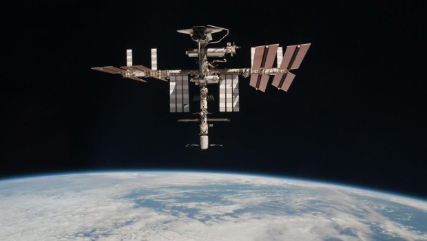 The ISS orbits Earth about 15 times a day.