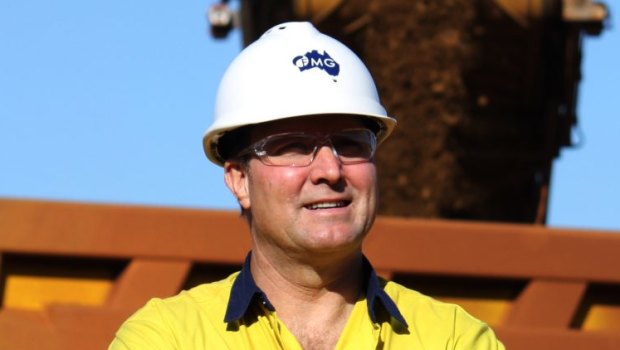 Outgoing Fortescue chief Nev Power.