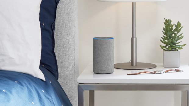 The standard Amazon Echo, which will arrive alongside the smaller Dot and larger Plus.