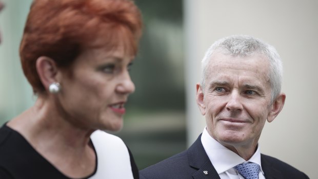 Senator Pauline Hanson announces Former Senator Malcolm Roberts latest attempt to return to politics.
