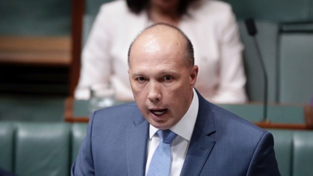 "We have to reduce the numbers": Minister Peter Dutton.