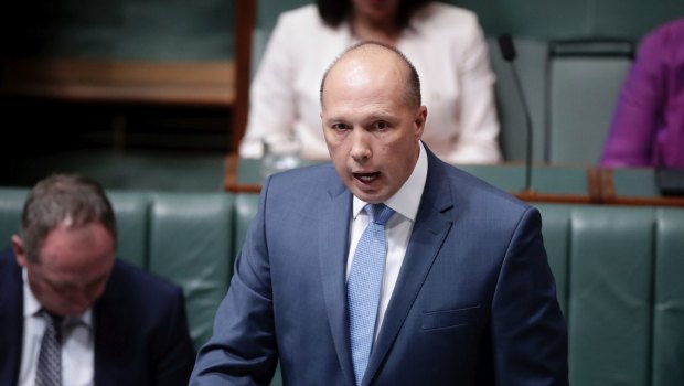 "We have to reduce the numbers": Minister Peter Dutton.