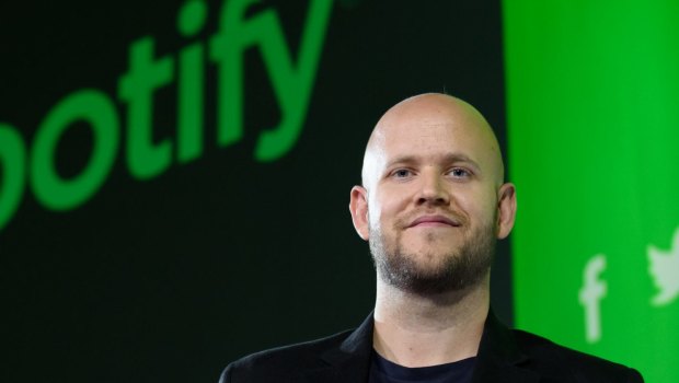 Spotify CEO Daniel Ek 
