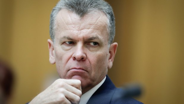 Australian Security Intelligence Organisation deputy director general Peter Vickery at the hearing.