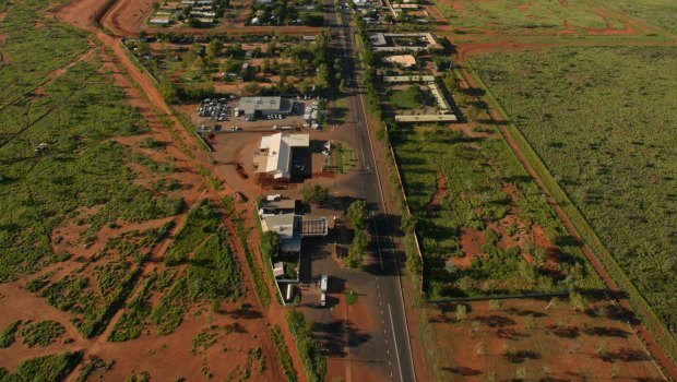 The remote NT town of Tennant Creek.