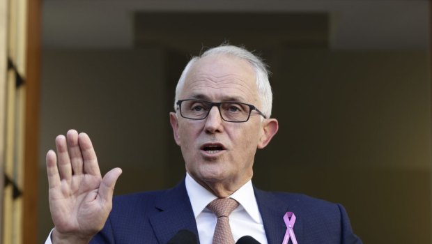 Prime Minister Malcolm Turnbull announces his ban on ministers having sexual relationships with their staff.
