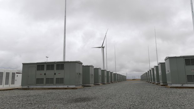 Two large-scale batteries will be built in Kerang and Ballarat this year. 