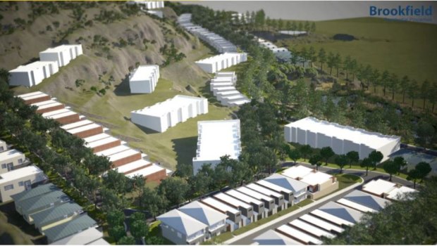 The master planned site at Keperra quarry could have up to 700 dwellings