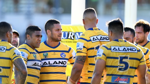 Down in the dumps: Round two was a disaster for the Eels.