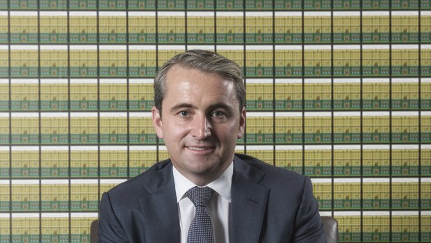 New CBA chief Matt Comyn was viewed as a potential future leader of the bank from a young age.