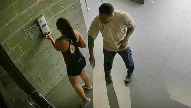 CCTV captures the alleged sexual assault of a woman on the Gold Coast.
