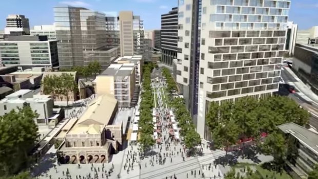 The $2 billion Parramatta Square redevelopment.