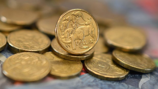 The Australian dollar jumped over 1 per cent overnight.