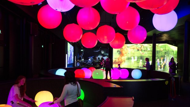 The Powerhouse Museum's Future Park exhibition is neighbour to a new UTS classroom. 