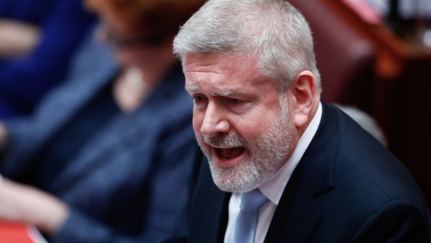 Communications Minister Mitch Fifield says the intention of the ad ban is clear.