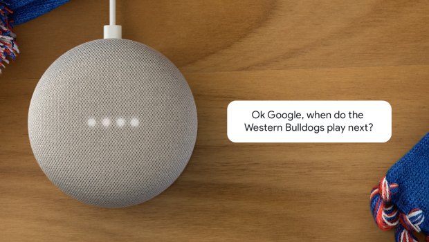 Google Home will now anser all your burning footy questions, even if it can't let you listen to the games.