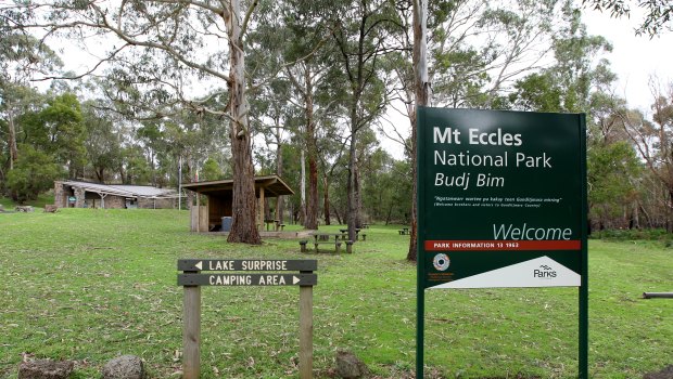 Mt Eccles National Park in south-west Victoria, where Joshua Kane was murdered.