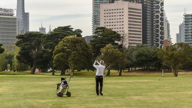 Parks Victoria has now backed away from a plan to shrink the course to nine holes.