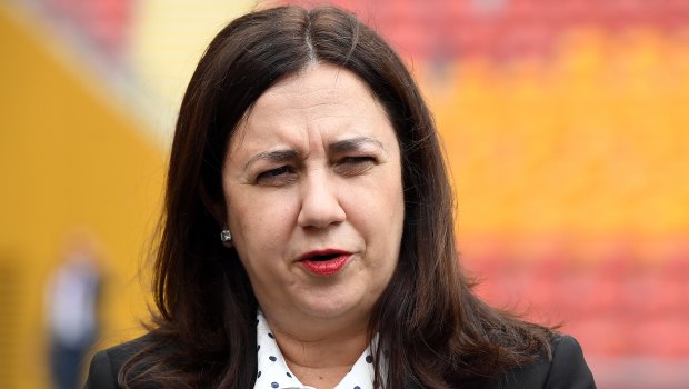 Queensland Premier Annastacia Palaszczuk says she will have more to say about a ban on property developer donations on Tuesday.