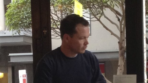 Former boat owner Justin Kennedy Lewis in Potts Point on July 31, 2013.