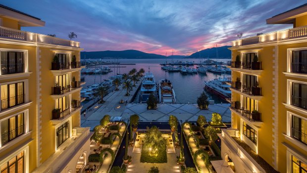 InterContinental Hotels Group has bought a 51% per cent stake in Regent Hotels and Resorts, including the Regent Porto Montenegro