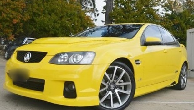Sam was last seen driving this Holden Commodore.