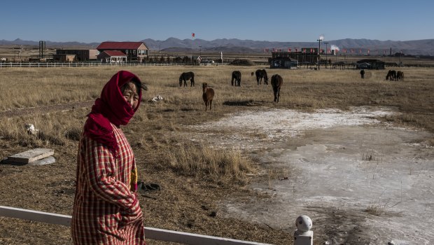 Thousands of Tibetan and Mongolian herders were expelled from the site  to create a secret town where a nuclear arsenal was built to defend Mao Zedong’s revolution.