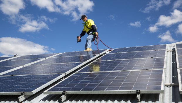 The growth in rooftop solar has helped offset power bills.