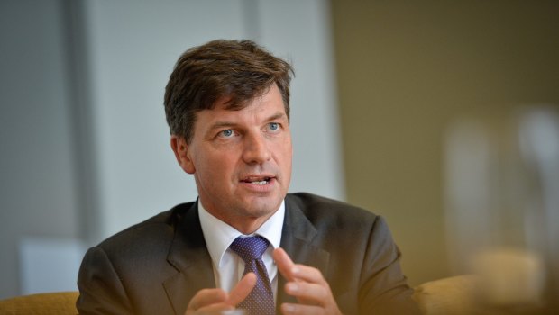 Assistant Minister for Digital Transformation Angus Taylor was in Brisbane on Wednesday to visit Speedwell.