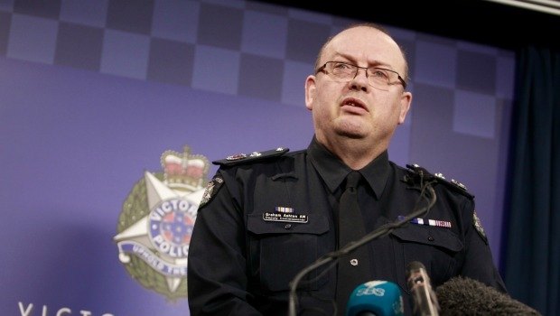 Victoria Police Chief Commissioner Graham Ashton.