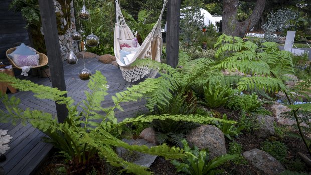 Emmaline Bowman's Living Garden won silver and incorporates native plants and wildlife into the garden. 