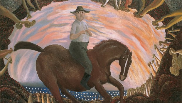 Equestrian Self Portrait (1987)