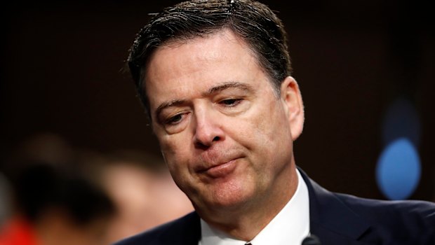 Former FBI director James Comey, called Trump 'crazy'.