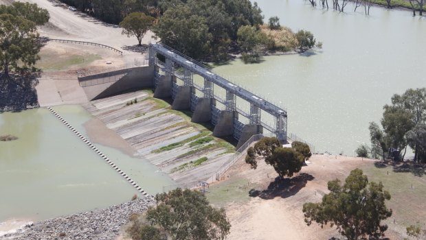 Water in the Lake Menindee region is tightly controlled even though the area is national park.