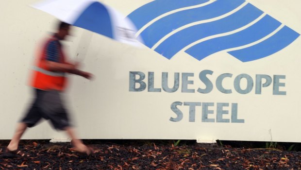 BlueScope Steel would be one of the beneficiaries if Trump went ahead with his tariffs.