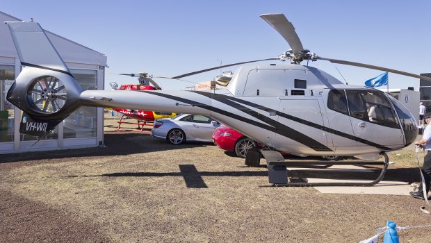 This Eurocopter EC120B Colibri was involved in a fatal crash at Hardy Reef in the Whitsundays.