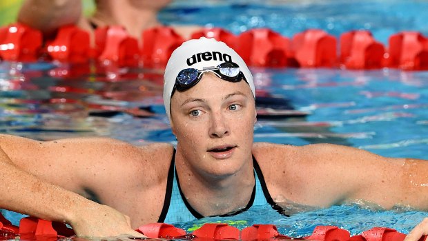 Success story: Cate Campbell is flying ahead of the Games but the jury is still out on the trial format.
