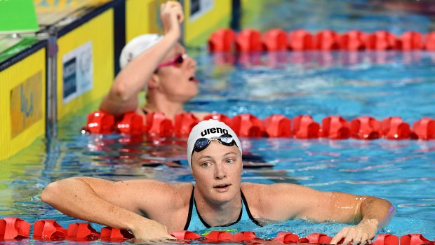 Success story: Cate Campbell is flying ahead of the Games but the jury is still out on the trial format.