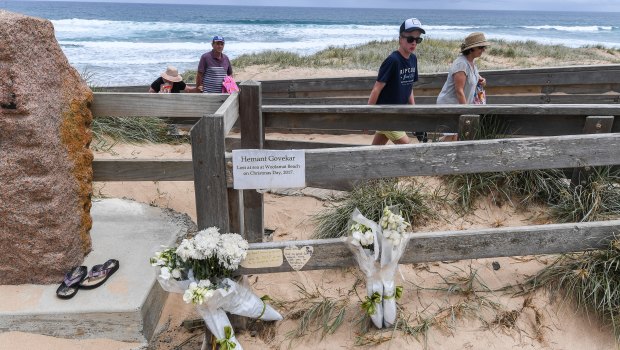 Two men have drowned while swimming at Woolamai Beach in a week. 