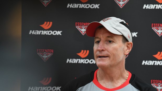 Essendon coach John Worsfold hinted at a new deal at a press conference on Thursday.