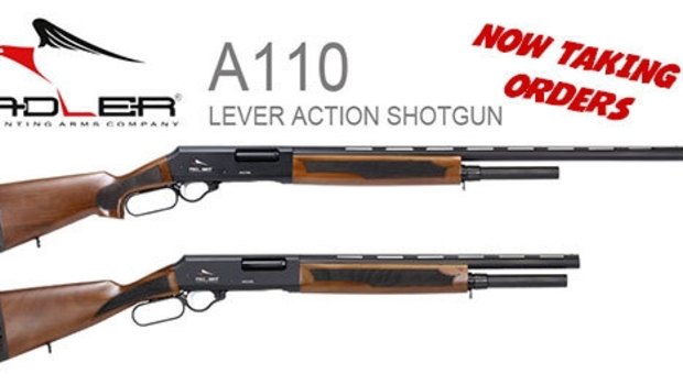 The controversial Adler 110 shotgun.