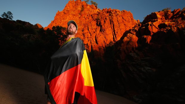 Dan Christian in the Red Centre this week