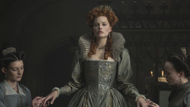 As Elizabeth in <i>Mary, Queen of Scots</i>, due later this year.