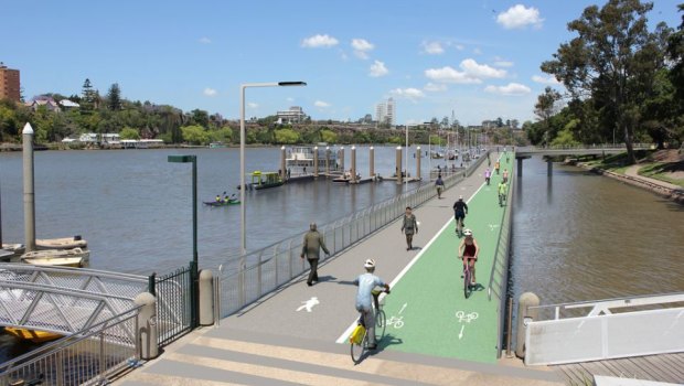 he preliminary design for the Alice Street/Edward Street (Botanic Gardens) Riverwalk project.