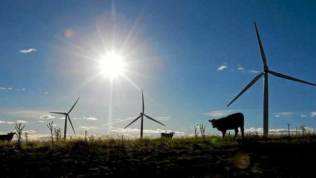 Large scale wind farms will become more common in Australia.