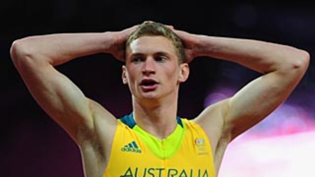 Up for the challenge: Australian 400-metre runner Steve Solomon. 