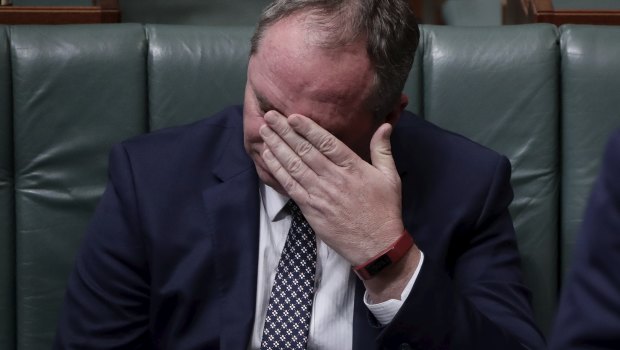 Barnaby Joyce - a tough week