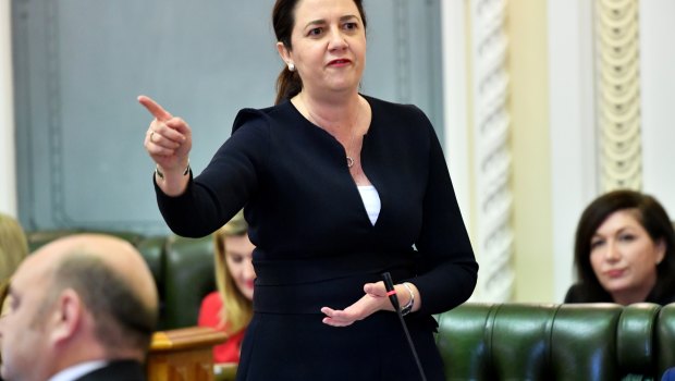 Premier Annastacia Palaszczuk said her government was restoring frontline services.